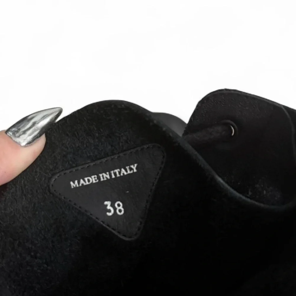 Vetements Black Combat Boots - Picture 6 of 7